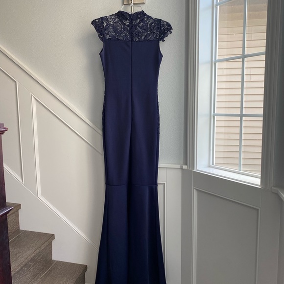 Club L London navy Maxi dress - Picture 5 of 5